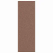Vidaxl Doormat Rjava in črna 120 x 350 cm 100% poliamid