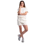 BrainMax oversized komplet majica & kratke hlače, krem Velikost: XL