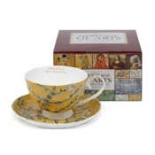 Van Gogh mandljeva porcelanasta skodelica s krožnikom 250 ml kot darilo