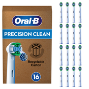 Oral-B Pro Precision Clean 16 cetkica zamjenjivih bijele boje