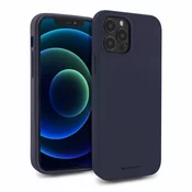 Goospery Soft Feeling silikonska maskica za iPhone 15 Plus - moder