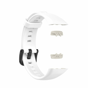 BStrap Honor Band 6/Huawei Band 6 Silicone pašček, White