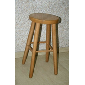 eoshop Bukov stolček višine 60 cm (barva lesa: hrast)