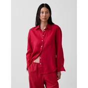 Lanena oversized srajca GAP