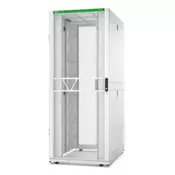 APC NetShelter SX Gen 2, 42U strežnikova omara 800mm x 1200mm z stranicami, bela