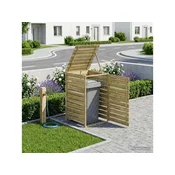 VIDAXL lopa za smetnjak, 240 L, 75x79x117 cm