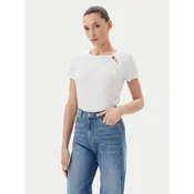 DKNY Majica P51H8APJ Bela Regular Fit