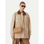 Calvin Klein Torba za čez ramo Contrast Monogram Camera  karamel