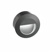 KRYPTON VANJSKA ZIDNA SVJETILJKA LED 3W/3000K/270lm/IP54/TAMNO SIVA