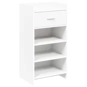 vidaXL omara za čevlje s predalom Bela 48 x 36 x 92 cm Inženirski les
