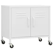 Vidaxl omara za shranjevanje bela 60x35x56 cm jeklo