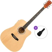 Pasadena PDC-10E Basic SET Natural Elektro-akusticna dreadnought