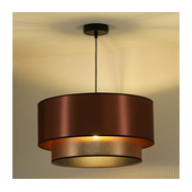 Duolla - Luster na sajli COPPER SHINY 1xE27/15W/230V pr. 45 cm bakarna
