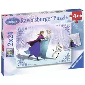 RAVENSBURGER puzzle FROZEN 2x24