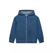 Nike Sportswear Prehodna jakna moder denim