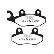 Klocki hamulcowe EBC SFA228HH skuterowe (kpl. na 1 tarcze)