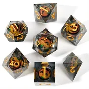 shumee Komplet 7 tekočih kock za RPG Haunted Pumpkin