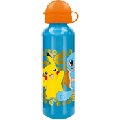Stor Aluminijasta steklenica za pitje Pokémon 530 ml