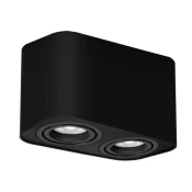 Rabalux 2053 - Reflektor KOBALD 2xGU10/42W/230V črna