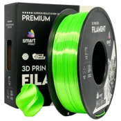 Smart Print Silk PLA zelena Filament 1.75mm - Smart Print Sijajni Filament za 3D Tisk (1kg Kolut)