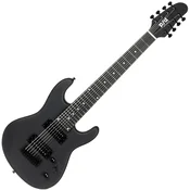 PSD Guitars SPS-1007M-F Matte Black Električna kitara