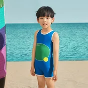 Adoreswim Jednodelni kupaci kostim za decake, Plavi