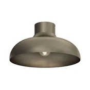 Stropna svetilka BASCA 1xE27/15W/230V, premer 40 cm, bronasta