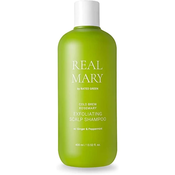 Rated Green Real Mary Exfoliating Scalp Shampoo - Globinsko Čistilni Šampon z Rožmarinom 400ml