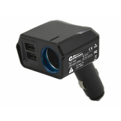 Compass Compass Adapter trdna 12V + 2x USB 2400mA IZBERI