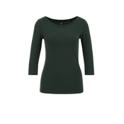 WE Fashion Majica temno zelena