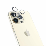 EPICO Aluminium Camera Lens zaščitno steklo za iPhone 14 Pro/14 Pro Max (6.1), za kamero, zlato (69312152000001)