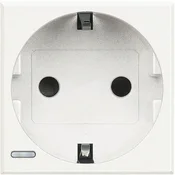 AXOLUTE VTIČNICA 2P+E/16A/250V 2M BELA HD4141