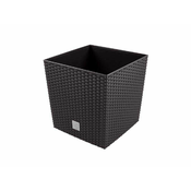 PROSPERPLAST PR DRTS325L-440U Saksija Rato Low 32x32x33cm Braon