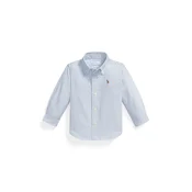 Bombažna srajca za dojenčka Polo Ralph Lauren