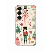 Silikonska maska za Samsung S931B Galaxy S25, Vintage Christmas