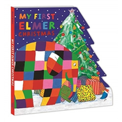 My First Elmer Christmas (Board Book)