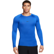 Muška kompresijska odjeća Nike Pro Dri-FIT Tight Long-Sleeve Fitness Top - game royal/black