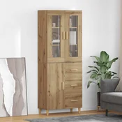 Highboard Umjetnicki hrast 69,5 x 34 x 180 cm Konstruirano drvo