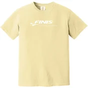 Finis t-shirt butter yellow xxl