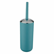WENKO 21225100 - WC cetka BRASIL 10x37 cm tirkizna/sijajni hrom