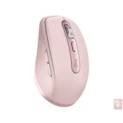 Logitech MX Anywhere 3S, Wireless mouse, 200-8000dpi, rechargeable battery, rose
