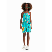 Desigual Kombinezon 23SGPW03 Zelena Regular Fit