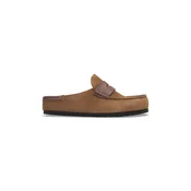 Birkenstock natikači (mule) semiš Naples Wrapped double stitch Mixed Leather