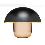 Meblo Trade Stolna Lampa Mushroom Copper Black 50x50x44h cm