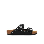 Birkenstock Natikači Arizona Rivets 1032563 M Črna