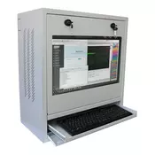 Techly ICRLIM10 Industrijska omara za računalnik in stojalo za LED/LCD monitor 22”