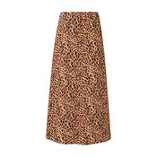 Pieces Midi krilo Franan 17116541 Rjava Regular Fit