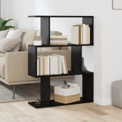 Ormaric za knjige Crni hrast 70 x 24 x 97 cm Konstruirano drvo