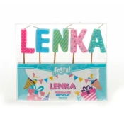 Festa natalis rodendanska svecica - odaberite ime lenka ( 724046 )