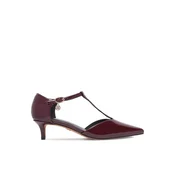 Nine West Salonarji CEO-CD25-123-2 Bordo rdeča